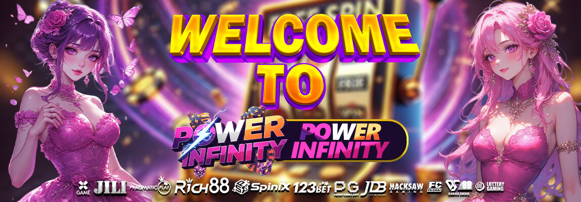 Power Infinity 777 official gaming platform homepage banner